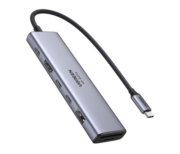 UGREEN Hub Revodok 7w1 USB-C /2x USB-C 3.2 USB-A 3.2 HDMI PD 100W - 1488930 - zdjęcie